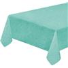 emmevi Tovaglia Tavolo Cucina Antimacchia Bordata Plastificata Copritavolo 120x160 Cm Turchese Pastello