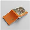 PRINTSERVIS Fotolibro Personalizzato - 26, 36, 46 Pagine, Formato a scelta, Copertina Rigida o Flessibile, Stampa fotolibri con le foto dei tuoi momenti più speciali (Arancione, Quadrato 26 pag 21X2cm)