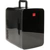 SENSIOHOME 10L Mini refrigeratore e riscaldatore | Compatibilità alimentazione AC + DC - Spina UK & EU | Compatto, portatile e silenzioso, Per la casa, camera da letto, auto, auto, vacanze (Nero)