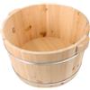 FRCOLOR Contenitore per Pedicure in Legno Massello per Ragazzo Ragazza 36,5X35X20 CM Profondità con Design Sicuro per Pelle Facile da Pulire per Domestico Relax Piedi