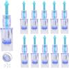 Lazzybeauty 10 pz Ago Aghi Modello 9 Pin, Aghi Originali MTS per Microblading e Trucco Permanente per Macchinetta per Tatuaggi Artmex V6, V8, V9, V11 (9 Pin, 10 pz)