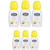 MENDOSA Neutro Roberts Deodorante Spray Fresco, Set da 6, Zero Sali, Bergamotto e Zenzero, 75 ml, Durata 48 Ore