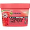 Garnier Hair Food - Maschera per capelli fini 3 in 1, 4 volte più rimpolpati, per capelli fini, senza silicone, formula vegana, anguria, miscele finali, 400 ml (la confezione può variare)