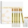ToatlHeal Protein Thread Lifting Set with Facial Serum, Silk Peptide Intensive Korean Silk Lifting Peptide Ampoule Face Collagen, 𝐒ilk Lift 𝐏eptide Serum, Smoothes Fine Lines for All Skin Types (1Set)