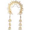 BLESSUME Alone Corona Maria Dea Fascia per Capelli da Donna Halloween Costume Dea Copricapo (Stile #10)