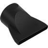 BELLIFFY Beccuccio Phon Nero in Nailon, 2 Pezzi per Asciugacapelli | Adattatore per Uscita 4-4, 6cm, Leggero e Pratico, Distribuisce Flusso in Modo Uniforme