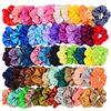Simnice 60 colori di seta grande raso elastico per capelli elastici per capelli coda di cavallo capelli strappati cravatte vintage accessori per donne ragazze