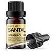 Sesneslabs - Diffusore di olio essenziale di legno di sandalo per diffusore di aromi, 10 ml