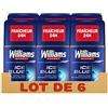 Williams - Deodorante stick Ice Blue senza alcol e senza sali di alluminio, un profumo fresco che protegge dagli odori per 24 ore, 75 ml, confezione da 6