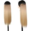 Ser Mulher Brianna Extension con Clip - capelli lisci, lunghi- 1 Tessitura con 4 Clip da 60cm (Honey, 60cm)