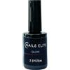 Nails Elite Gloss 3 System 15ml Top sigillante per unghie doppia protezione UV Gloss sigillante media densità Gloss ideale per nuance chiare Top sigillante anti-giallo