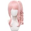 HIROAKIYA Mizuki Akiyama Cosplay Wig for Project Sekai Cosplay, Clip Ponytail
