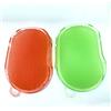 iHen-Tech linfa guanto anti cellulite corpo sottile doccia scrub Brush silicone doppio massaggio colori casuali