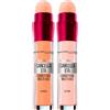 Maybelline 2x Maybelline New York Correttore Liquido Il Cancella Età Colori 03 Fair e 02 Nude con Bacche di Goji e Haloxyl Copre Occhiaie e Piccole Rughe