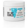 Capello point Oh! My Curls, Maschera Nutrizione e Anticrespo, Maschera per Capelli con Collagene, Olio di Argan, Olio di Macadamia, Olio di Jojoba, Adatta per Capelli Ricci e Grassi, Dona Morbidezza, 500 ml