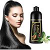 HADAVAKA 3-in-1 Natural Herbal Hair Dye Shampoo for White and Black Hair - 500ml - For Men and Women