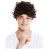 WIG ME UP - TYL-455-F4/30 Parrucca Corta Donna Uomo Riccia Ricci Mix Castano Castano rossiccio
