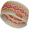 Pachamama Fascia paraorecchie da donna in 100% pura lana merino, lavorata a mano, multicolore, taglia unica, morbida, calda, traspirante, traspirante, commercio equo e solidale (farina d'avena, taglia