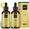 Qixfyze Siero Antirughe Viso Donna Rassodante e Lifting, Siero Rassodante Antirughe Antietà Rassoda La Pelle, Idrata E Idrata L'acqua Tonica For Ridurre Le Linee Sottili(2pack)
