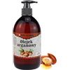 PURE CHEMICAL by CHOSA CHOSA Olio di Argan Puro al 100% Spremuto a Freddo 500 ml + Dosatore - Olio per Capelli, Corpo, Unghie e Barba - Cura Della Pelle e Cosmetici Fai Da Te - Nutre e Mantiene la Lucentezza
