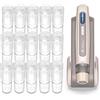 Lazzybeauty 15 Pezzi di Carrelli di Ricambio a 24 Pin per Penna Microneedling, Aghi per Applicatore di Siero Hydra Pen H3 & H5, Aghi Monouso Autentici, Accessori per la Cura della Pelle (24 Pin, 15 Pezzi)