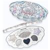 HUAZXIAOD Flower Knows Palette Occhi 6 Colori Conchiglia e Perla, Opaca e Leggermente Shimmer, Versatile per Tutti i Giorni, Morbida e Adatta alla Pelle (C03)