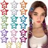 Joez Wonderful 20 fermagli per capelli a forma di stella, 3 x 3 cm, 10 colori