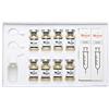 The Mossi London - Dermaroller Hair Therapy Set - Trattamento della perdita dei capelli per tutti i tipi di capelli, unisex adulti