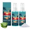 Générique Sea Salt Spray - Spray al sale marino per uomo, con texture di acqua salata, per volume e consistenza, per capelli e riccioli Beach Wave - con protezione contro la (2 pezzi)