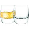 LSA International BR42 Bar, Bicchiere da whisky, 275 ml, Trasparente, Confezione da 2
