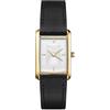 Rosefield Orologio da donna in pelle nera Heirloom 30.6mm
