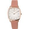Boccia Orologio analogico al quarzo da donna con cinturino Apple Skin, 3334-04, Colore: rosa., cinghie