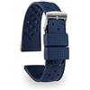 Tropic® Cinturino in gomma, cinturino per orologio subacqueo) (20 mm, blu marino), Navy, 20mm, Vintage
