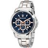 Maserati Orologio da uomo, Collezione Successo, con movimento al quarzo e funzione cronografo, in acciaio e PVD oro rosa - R8873621008