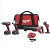MILWAUKEE'S 2696-24 M18 Cordless Compact Combo Tool Kit