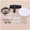 SRNPTBZIT Kit nottolino for impugnatura a molla puleggia avviamento a strappo adatto for motosega S MS390 MS290 039 029 00006421223 11281902900 11291900601