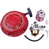 LIWaaGe Adatto for motore tosaerba GX390 13HP, guarnizione carburatore, avviamento a strappo, filtro olio, linea