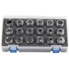 TARONIX Pinza ER AAA ER11 ER16 ER20 Set di pinze ER25 ER32 Alta precisione 0,003 mm Portautensili di bloccaggio Tornio Parti di macchine(AA (0.008mm),ER20-(13Pcs))
