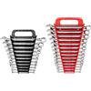 TEKTON Combination Wrench Set with Holders, 25-Piece (1/4-3/4 in., 6-19 mm) | WCB92301