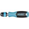 HAZET Portabit 811BHK, esagono da 1/4 di pollice, lunghezza 98 mm, chiusura a baionetta per una presa sicura, impugnatura antiscivolo a 3 componenti, per uso manuale e a macchina