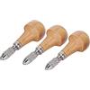 Tixiyu 3 Set Pin Vise Graver Tipo Mandrino Singolo End Lock Ugello Oro Produzione di Gioielli Strumento