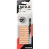YATO YT-44111 Kit Punta elicoidale per legno