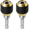 COSINE 2 Pezzi 60 Millimetri Trapano Mandrino Cacciavite Impact Driver Adattatore 1/4 Pollici Codolo Esagonale Punta del Trapano Strumento Cambio Rapido Adattatore del Convertitore