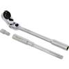VIM Tools - Set di 3 chiavi a cricchetto con impugnatura a T, con cricchetto da 1/4, con prolunga e adattatore