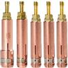 Oniissy Mandrino per saldatore in rame per scarico condensatore CD Stud saldatrice torcia M5 M6 M8 totale, accessorio per saldatura 43,05 mm (M4)