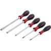 Wiha 53095 Set di 5 cacciaviti SoftFinish X Heavy Duty con intaglio e Phillips