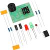 Alipis 3pezzi Kit Da Te Multivibratore Lampeggiatore Led Kit Esercitazione Per Saldatura Timer e Scheda