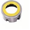 TYGIYY 1 pezzo di dado di serraggio in metallo for ER16GM ER25GM OZ25 - Dado con cuscinetto a sfere for portamandrino for tornio(M22x1.5)