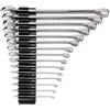 TEKTON Combination Wrench Set with Modular Organizers, 15-Piece (1/4-1 in.) | WCB95102