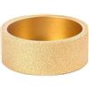 cskky 1 pcs. Foro 20 mm Diametro 3 pollici/75 Disco abrasivo diamantato brasato a vuoto a secco con profilo a mezzaluna for marmo e granito .oth